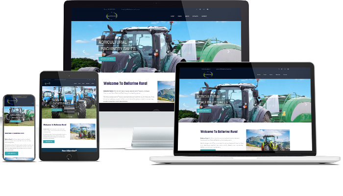 Bellarine Rural Website Mockup
